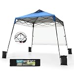 MFSTUDIO Pop Up Canopy Tent, 8x8ft Footprint and 6x6 ft at top - Image 4