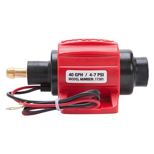 image for Edelbrock 17301 Fuel Pump, Red, Black, 14.5