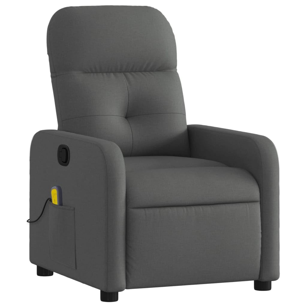 Sillón de Masaje reclinable de Tela Gris Oscuro, Sillón De Relax, Sillon Masaje Relax, Sillon Relax Electrico, Hogar Sillon Relax, Sillones Comodos, Sofa Tantra - 374207