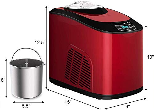 DSDD Eismaschine für gefrorenen Joghurt, automatische Eismaschine, elektrisch programmierbarer LCD-Bildschirm… – Bild 3