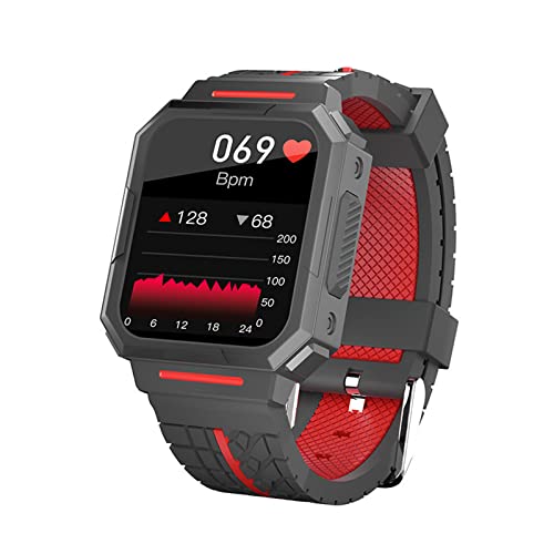 Smart Watch Herren Damen, 1,69 Zoll Touch HD Bildschirm, Fitness Tracker mit Schlafmonitor, Bluetooth 5.0, IP67 Wasserdichter Schrittzähler Smart Watch für Android IOS Cover