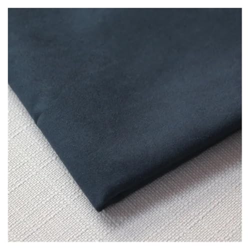 Tissu en daim bleu pour housses de canapé et loisirs créatifs