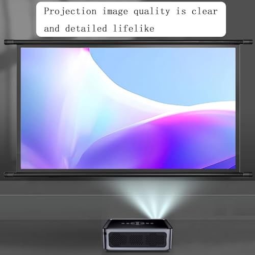 Pantalla Manual Portátil 72 Pulgadas 4:3 para Proyector miniatura 3