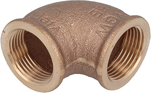 'Viega 3090 Winkelstück 90 ° Buchse auf Buchse 3090 3/8 Bronze