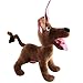 JMHomeDecor Peluche Peluche 30Cm Dante Dog Death Peluche Ripiene Giocattoli Bambola di Pezza per Bambini Regali per Bambini