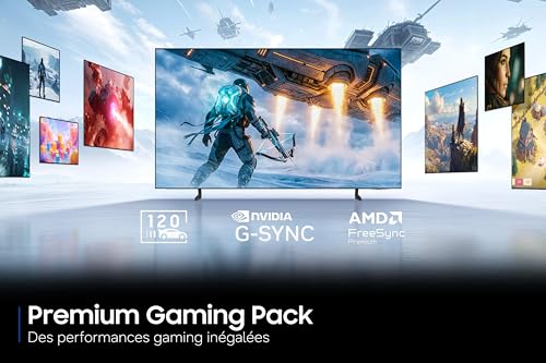 Samsung Smart TV 65 Pouces S85H, OLED 4K, Téléviseur Gaming 120Hz avec AI Upscaling, OLED HDR, Vision AI Companion, Object Tracking Sound Lite, Alexa Intégré [2026] - 4