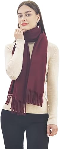 Miniatura 2 de DANA XU 100% cachemira pura lana extra grande pashmina bufanda chal y envoltura para mujeres invierno manta floral de gran tamaño