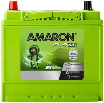 Amaron FLO Automotive Battery - 80D23L (AAM-FL-00080D23L), 12 Volt