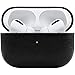 Produktbild PhoneNatic Case kompatibel mit AirPods Pro (2019) - Kunst-Lederhülle schwarz Cover Tasche