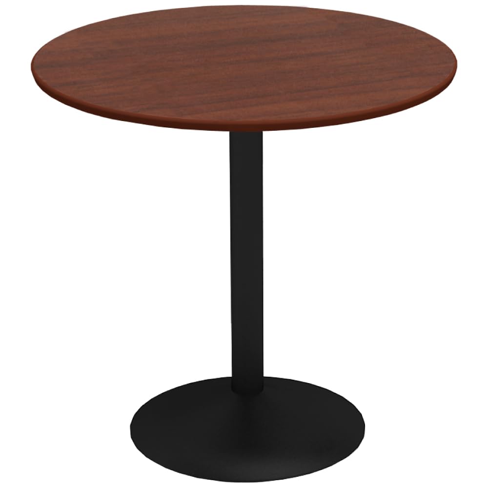 Amazon｜家具のAKIRA カフェテーブル 食卓テーブル 丸 ダークブラウン