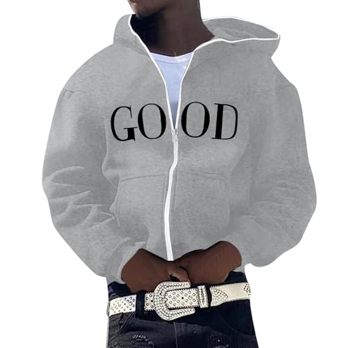 Sweat à capuche veste décontractée pour sorties urbaines et soirées hip-hop décontracté