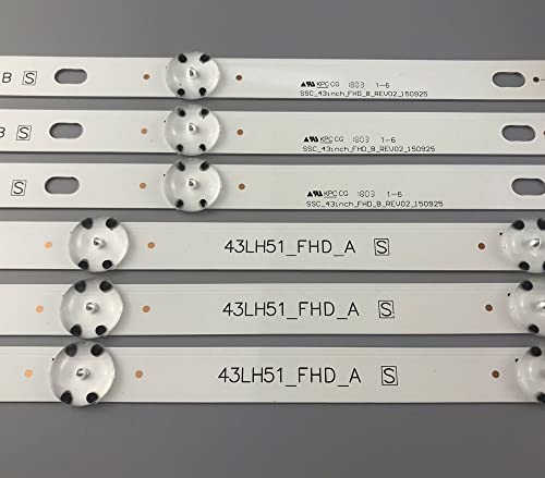 Tira LG 43 pulgadas de alta precisión para retroiluminación de pantalla