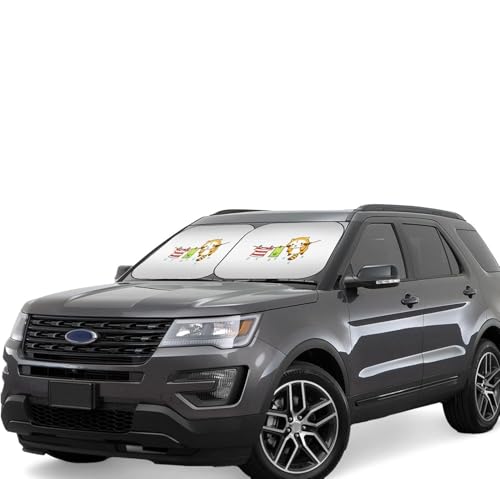 あらいぐまラスカル (4) 車用サンシェード サンバイザー 日よけ 紫外線対策 カーサンシェード 四季兼用 車用品 折畳み 便利 遮光 断熱 吸盤4個付
