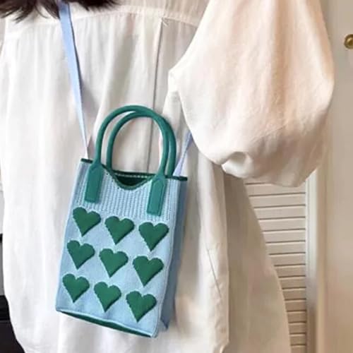 Small Crossbody Purse Full Hearts Bag Cute Travel Cell Phone Purse Kawaii Cross Body Bag Shoulder Bags Purses for Women2