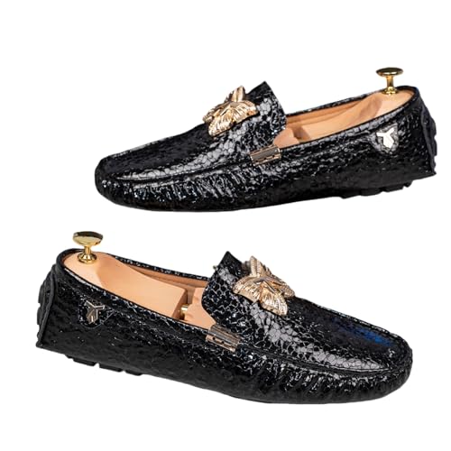 Men's Dress Loafers- Fashion Luxury Style, Ideal for Party, Wedding & Formal Occasions