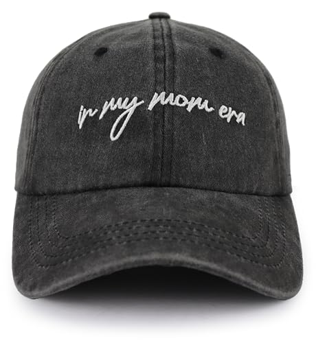 in My Mom Era Hat Adjustable Embroidered New Mom Gifts for Women Mothers Day Birthday for Her New Moms Mother Sister Aunt