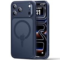 ESR for iPhone 17 Pro Case, Military-Grade Drop Protection, Shock-Absorbing Air Guard Corners, Camera Control Cover, Compatible with MagSafe Accessories, Hybrid Series, Frosted Blue