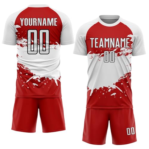 Personalized Ink Wash Painting Soccer Jerseys Custom
