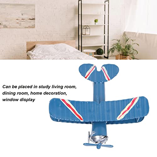 Modelo Vintage Metal Planes, Modelo Iron Aircraft Handicraft, Modelo Glider Biplane Pendant, Modelo