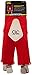 Custom Leathercraft 110RED Heavy Duty Work Suspenders, Elastic Straps, One Size, Red