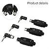 Solaughguy Wireless XLR Microphone System for Dynamic Mic, UHF 600-690MHz Transmitter Receiver with #5