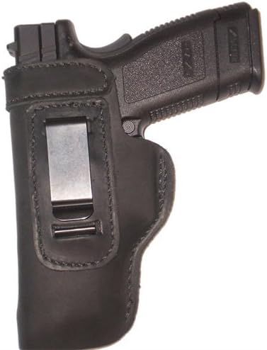FN FNP FNX FNS 9 40 Leather Gun Holster LT Left Hand IWB Black