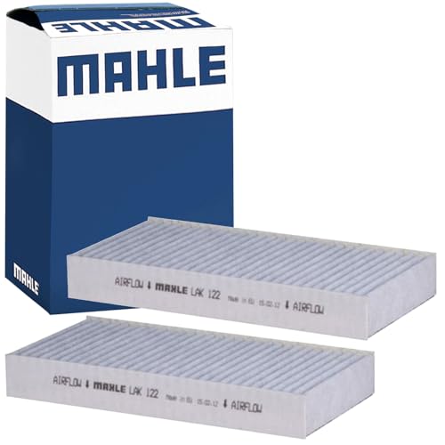 MAHLE LAK 122/S Interior Cabin Air Filter - Carbon Activated Pollen Filter - with odor protection - Car