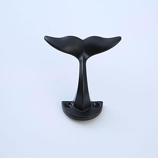 ​Creative Geometric Wall Hook 4.3 Inch Black, Modern Metal Hooks for Key...