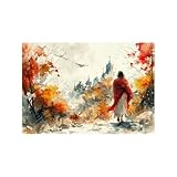 5. REGALO PREmuroso: Cerchi un regalo significativo per un amico religioso o un familiare? Questo dipinto su tela di Gesù è la scelta perfetta. Esprime la tua cura e le tue benedizioni e sarà sicuramente apprezzato come un prezioso ricordo.