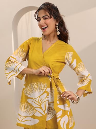 Image of Libas Printed Cotton Co-ord Set