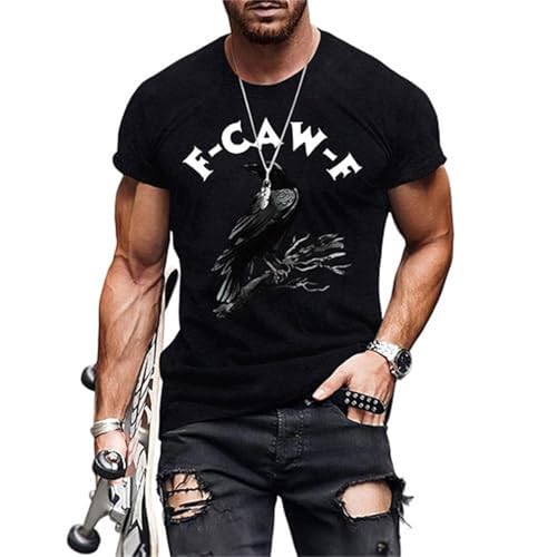 T Shirt Uomo Grigio Scuro Shirt Stampe Verdi Ampio Scollate Elastan Scuro Teschio Dinosauro Griller Grafiche Cerniera Nero Imbottita Scacchi Octopus Quadri Senape Norvegesi