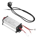 Spannungswandler 230V auf 12V, AC/DC-Netzteiladapter Transformator Stromwandler, Power Supply Adapter für 5kW 8kW All-in-One Diesel-Luftheizung mit EU Plug im Wohnwagen Wohnmobil oder Innenbereich