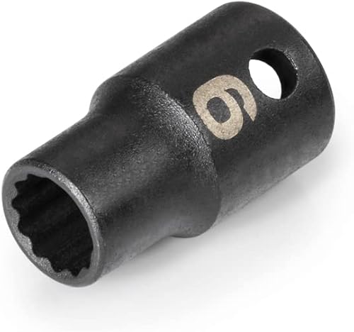 Vista 217 de TEKTON 3/8 pulgadas de accionamiento x 3/4 pulgadas de profundidad 12 puntos de impacto SID13219 Profundo