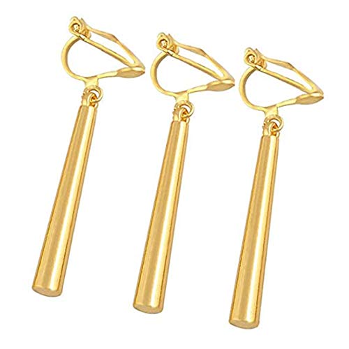 3Pcs Roronoa Zoro Earrings Dangle Earrings Anime Cosplay Earrings Costume Accessories Ear Clips Ear Hook Anime Manga Series Jewelry for Anime Lovers (Ear clips (B))