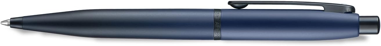 Sheaffer VFM Ballpoint Pen | E9429 Matt Blue with Black Trims | Premium Ballpoint Pen