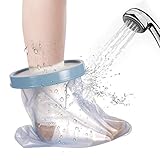Protector Pierna Ducha Funda Protector Impermeable Pierna para Adulto Este protector de plástico le ayudará a proteger su vendaje o escayola mientras se ducha o se ba?a. Su tope elástico evita que entre el agua en la pierna.