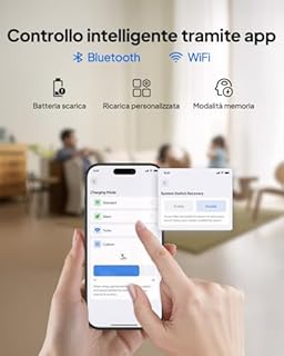 BLUETTI Stazione di Energia Portatile Elite 30 V2, Batteria LiFePO4 da 288Wh, Uscita CA da 600W (Picco 1500W), Ricarica Totale in 70 Minuti, Ideale per Campeggio, Viaggi, Interruzioni di Corrente