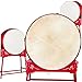 2pcs Drum Leathers Drum Skin Replacement Covers Strong Tension Resists Wear Versatile for