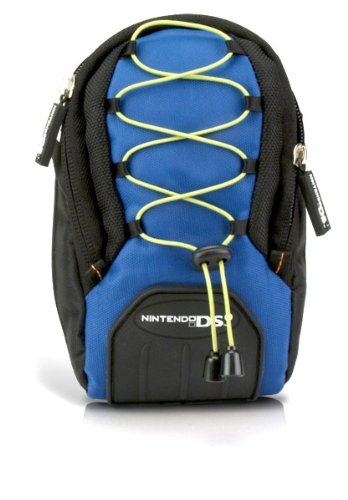 DS Mini Backpack Case for Nintendo DSi and Nintendo DS Lite, Light Blue