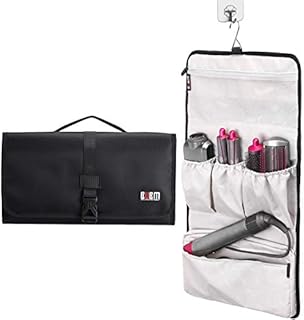 Kyrio Travel Storage Bag Compatible with Dyson Airwrap Styler, Portable Hanging Bag Storage Organizer for Airwrap Styler and Attachments