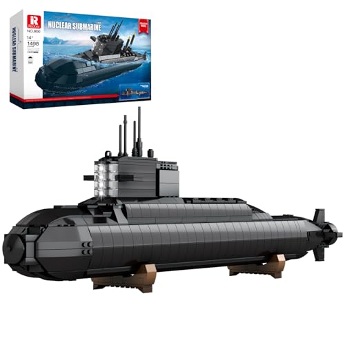Reobrix Nuclear Submarine LED Building Set