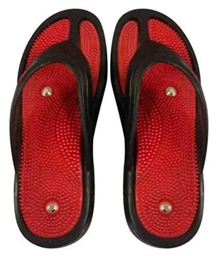 Image of Acupressure Magnetic Therapy Sandals | Foot Relaxer and Massager Slipper | Rotating Slippers for Men & Women | Yoga Chappals With Magnetic Therapy (9)