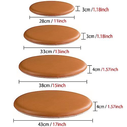 Cojines de piel para silla ergonómicos contra asientos duros 7