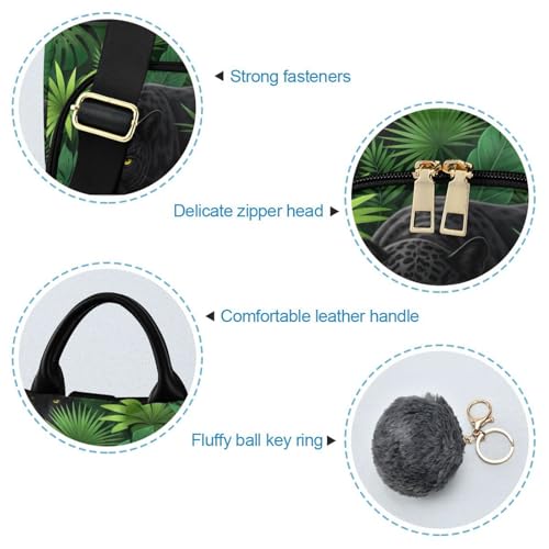 Sac à dos léopard avec fermeture dos sécurisée et multipoches