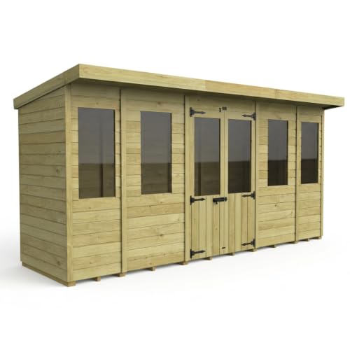 Image of DIY Sheds 14 x 4 Pent Summer House