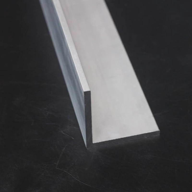 1 unidad de 40x60mm, grosor 2/3/4/6mm, aluminio de ángulo recto 6063, aleación de aluminio en forma de L, perfil triangular de borde de aluminio, materiales de decoración(40x60x thick 4mm,500mm)