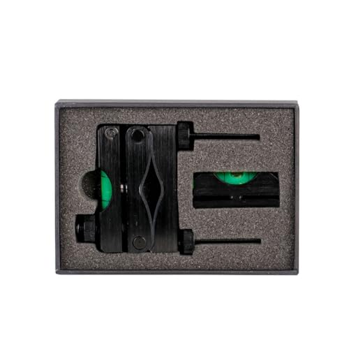 Kit de ferramentas de nivelamento de escopo, nível de montagem de mira de 25,4/30 mm com 2 bolhas ma