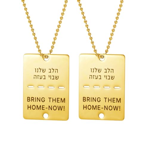 Collier juif TEAMER idéal pour offrir en cadeau de Bar Mitzvah