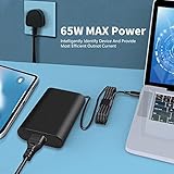 Jeestam 65W USB C Laptop Charger Compatible with HP EliteBook Elite Spectre X360 X2 830 1030 1040, Envy 11 13 14 15, Omnibook, Chromebook, Elite x2,ProBook 430 G6 G7 G8, for Office, School, and Family - Image 5