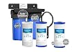 Waterdrop 2 Stage Reduce Heavy Metal and Anti-Scale Whole House Water Filter System, with Anti-Scale Sediment Filter